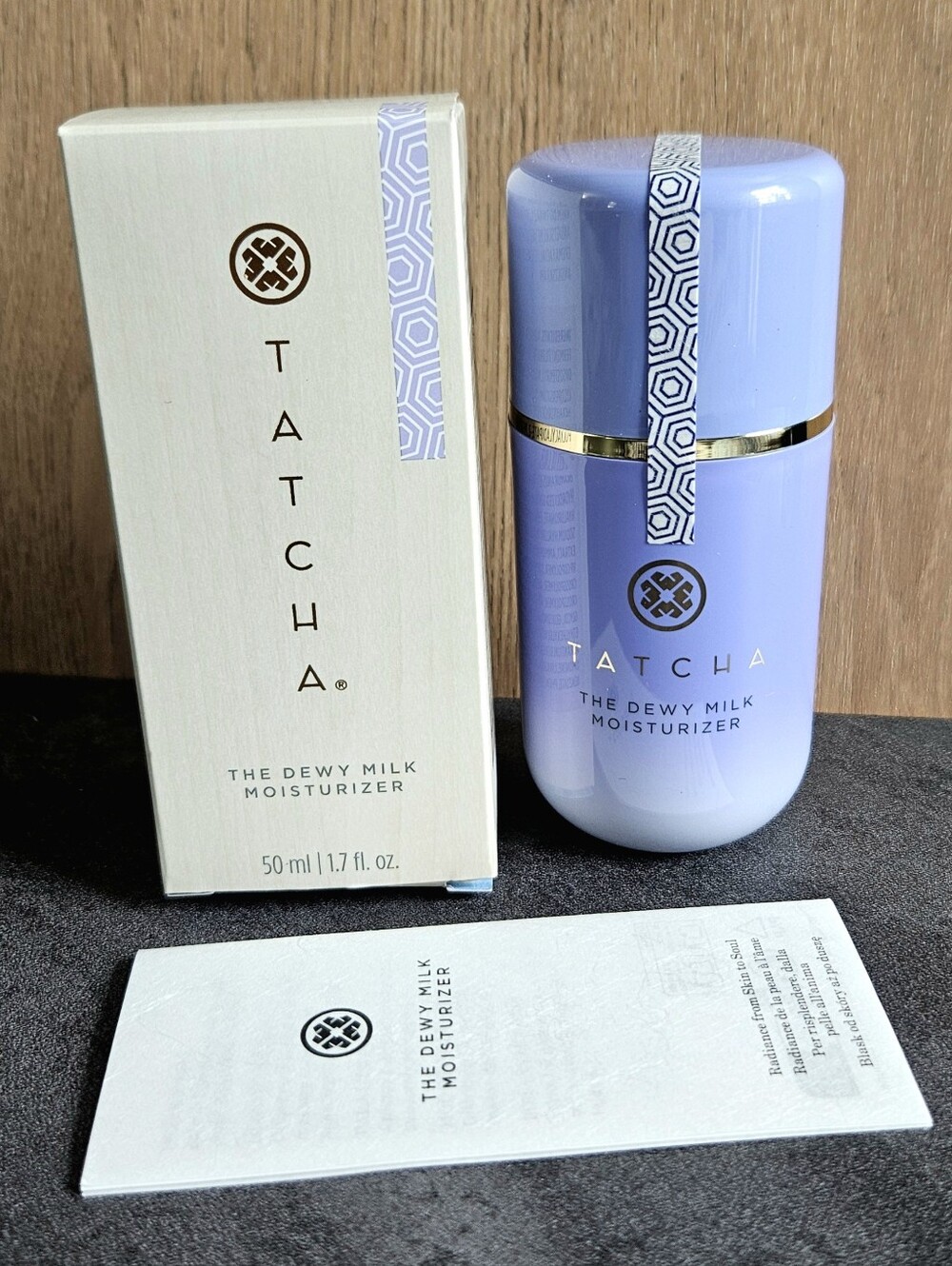 TATCHA The Dewy Milk Moisturizer NEW 50ml MSRP $64 Lightweight Glowing Hydration